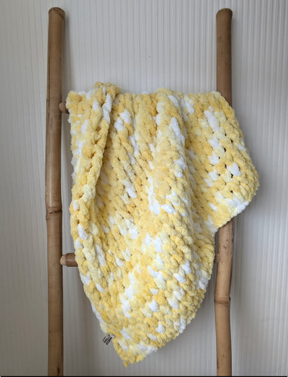 Ready To Dispatch | Hand-Knitted Baby Blanket