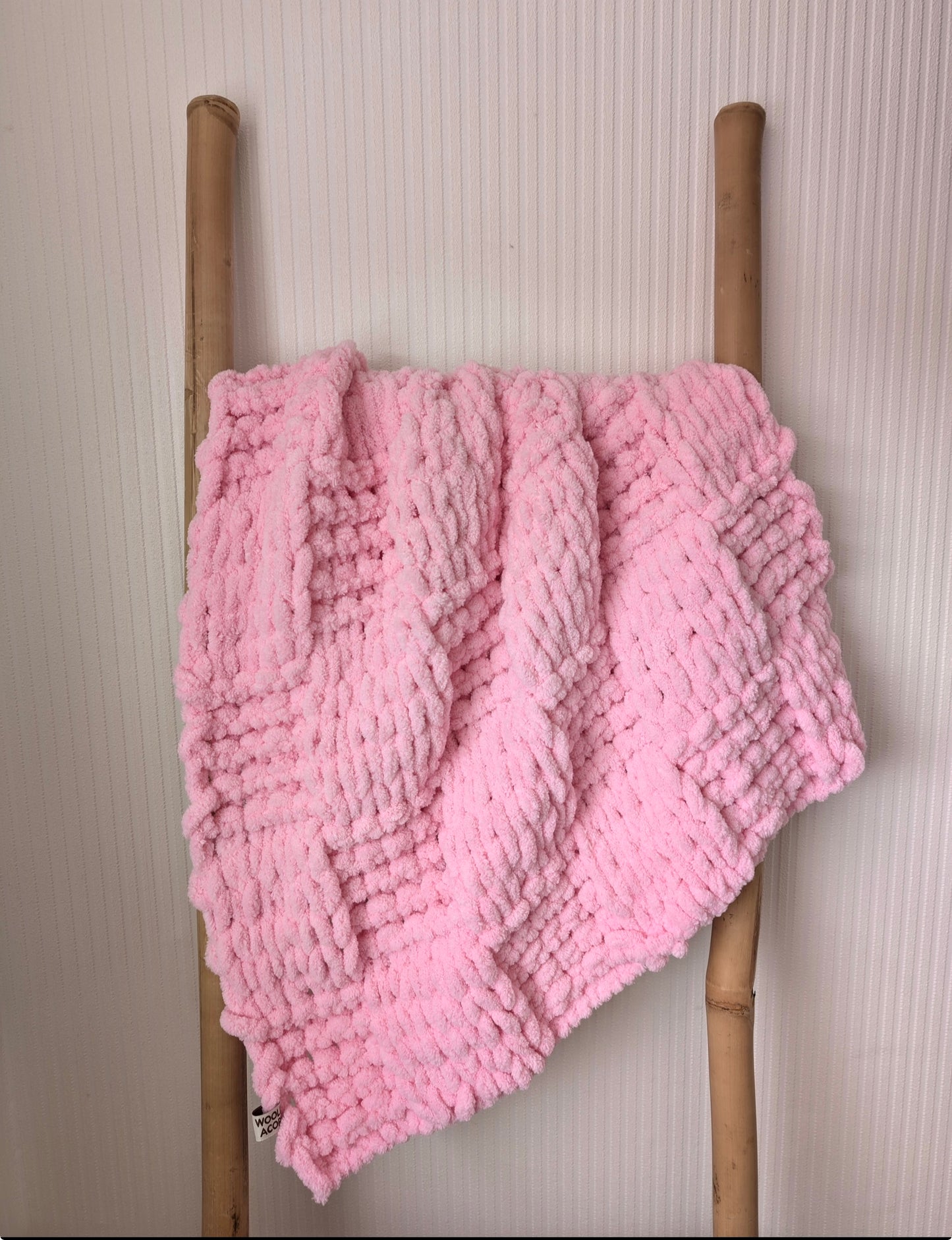 Ready To Dispatch | Hand-Knitted Baby Blanket