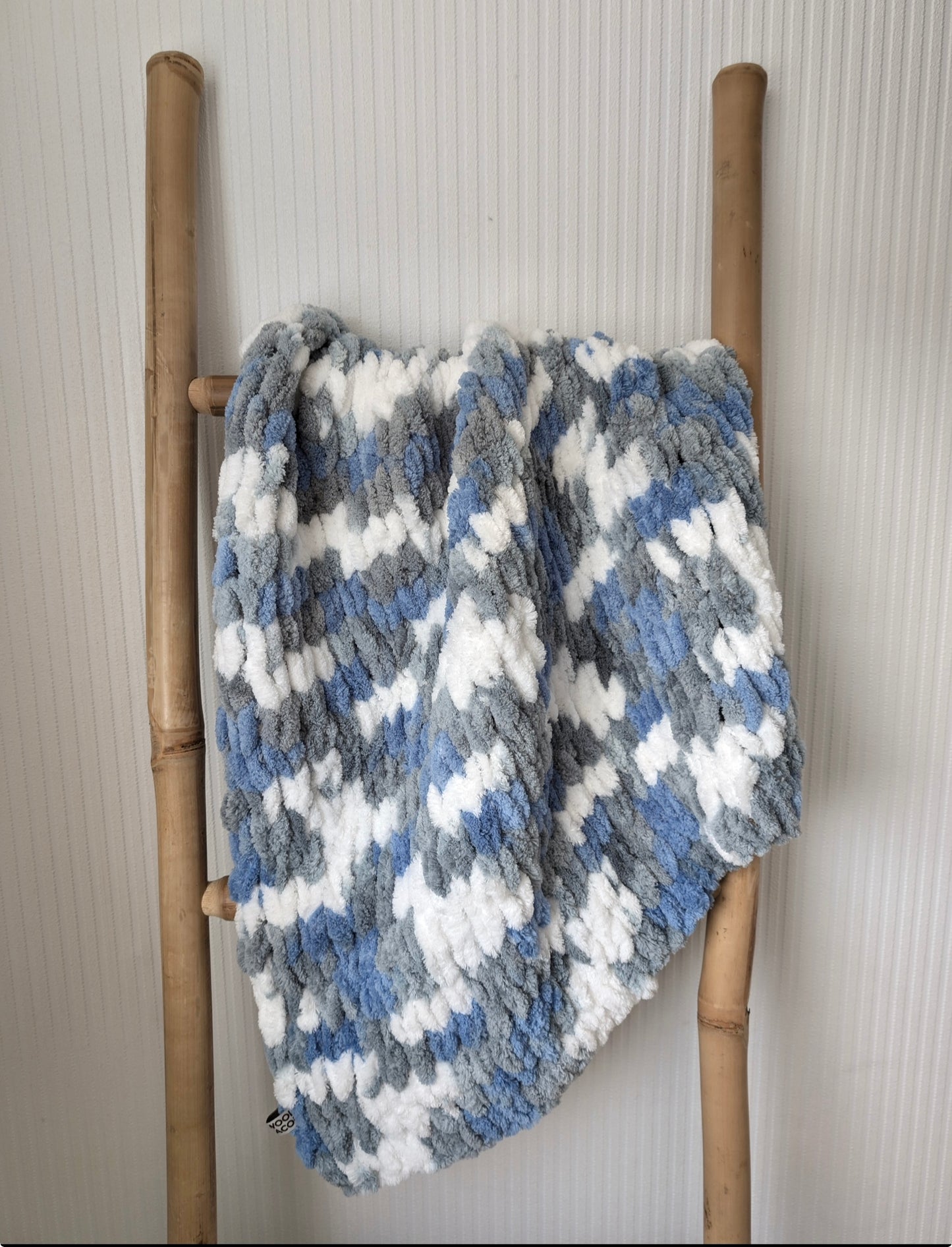 Ready To Dispatch | Hand-Knitted Baby Blanket