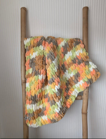 Ready To Dispatch | Hand-Knitted Baby Blanket