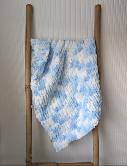 Ready To Dispatch | Hand-Knitted Baby Blanket