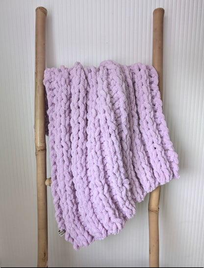 Ready To Dispatch | Hand-Knitted Baby Blanket